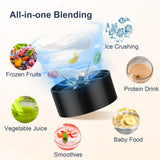 Licuadora personal para batidos y smoothies con 3 vasos para llevar de 22 oz, 22000 RPM