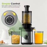 Exprimidores de frutas y verduras enteras