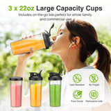 Licuadora personal para batidos y smoothies para cocina 900W